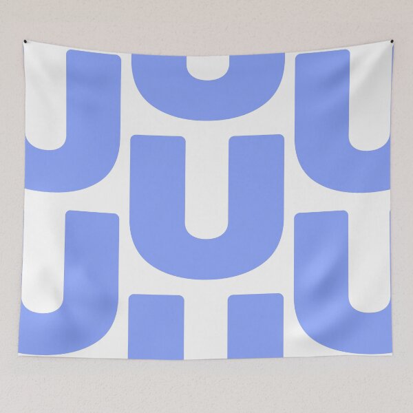 Item preview, Sky Blue Letter U Icon designed and sold by TXTRZ-TXTRZ.