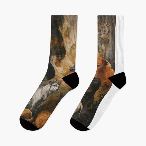 Item preview, Whirlwind of Surreal Beasts | Baroque | Rembrandt | Chiaroscuro designed and sold by RedCircleArt.