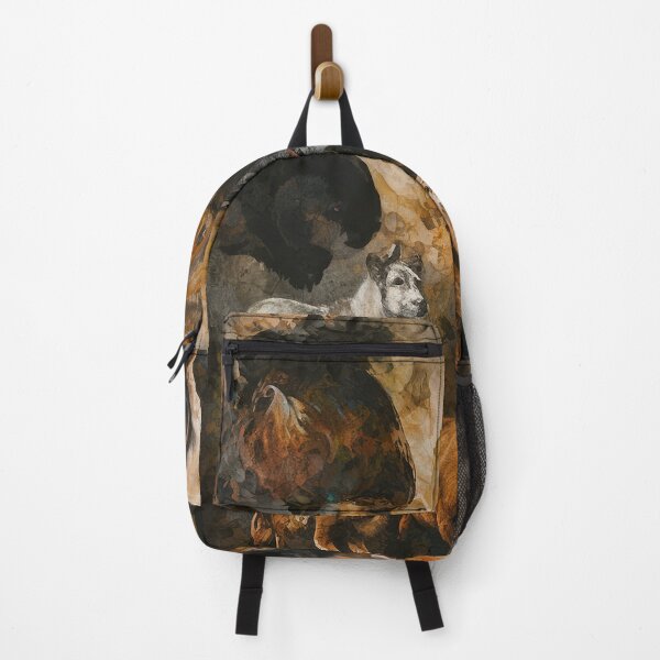 Item preview, Whirlwind of Surreal Beasts | Baroque | Rembrandt | Chiaroscuro designed and sold by RedCircleArt.
