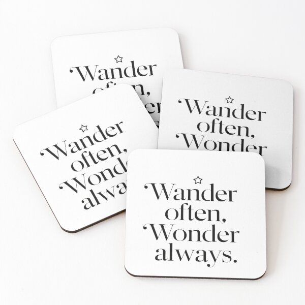 Item preview, Wander Often, Wonder Always designed and sold by Angie-Atelier.