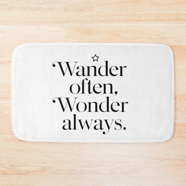 Item preview, Wander Often, Wonder Always designed and sold by Angie-Atelier.