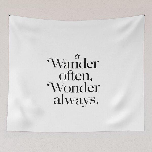 Item preview, Wander Often, Wonder Always designed and sold by Angie-Atelier.