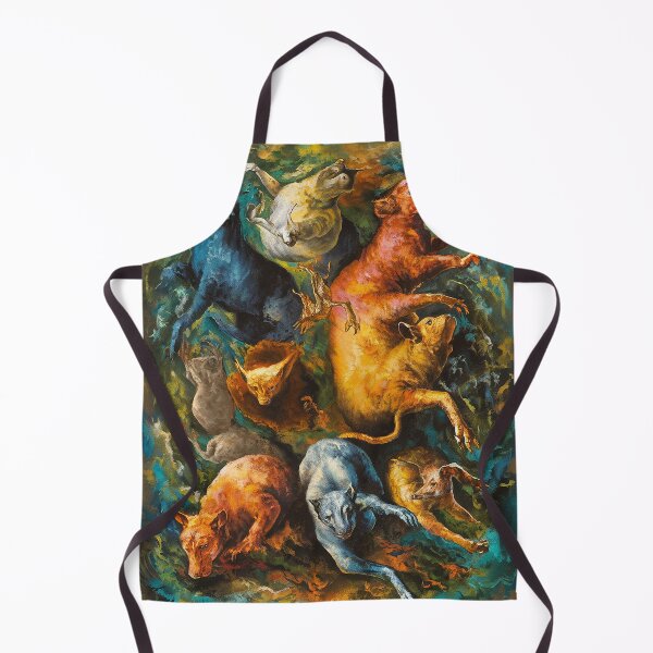 Item preview, Fantastical and Surreal Beasts | Baroque | Rembrandt | Chiaroscuro | Classical Paintings designed and sold by RedCircleArt.