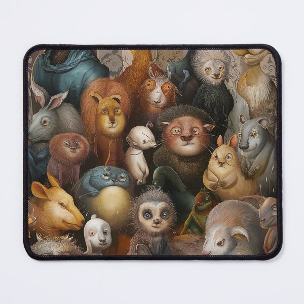 Item preview, Fantastical and Surreal Beasts | Baroque | Rembrandt | Chiaroscuro | Classical Paintings designed and sold by RedCircleArt.