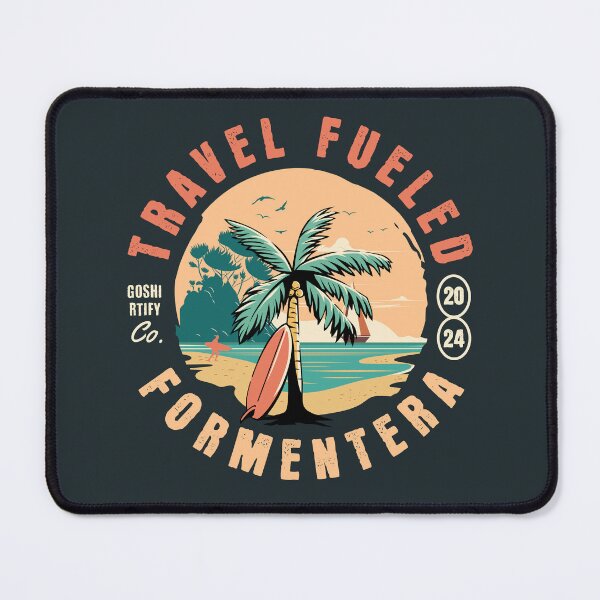 Item preview, Travel Fueled Formentera T-Shirt designed and sold by goshirtify.