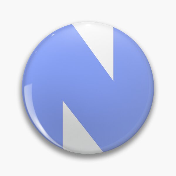 Item preview, Sky Blue Letter N Icon designed and sold by TXTRZ-TXTRZ.