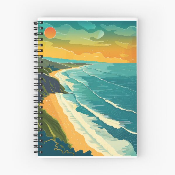 Item preview, California Golden Shore designed and sold by CaliforniaVibe.