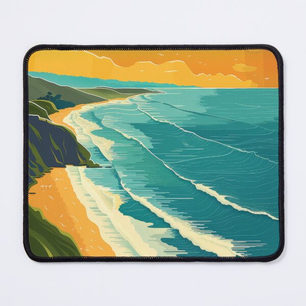 Item preview, California Golden Shore designed and sold by CaliforniaVibe.