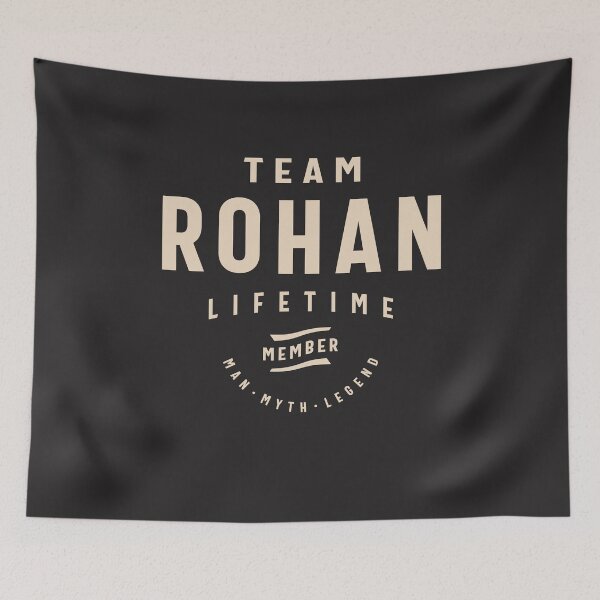 Item preview, Team Rohan Lifetime Member Personalized Name Rohan designed and sold by cidolopez.