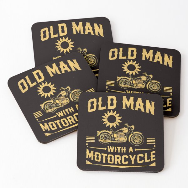 Item preview, Old Man With A Motorcycle designed and sold by Haji  Kamora.