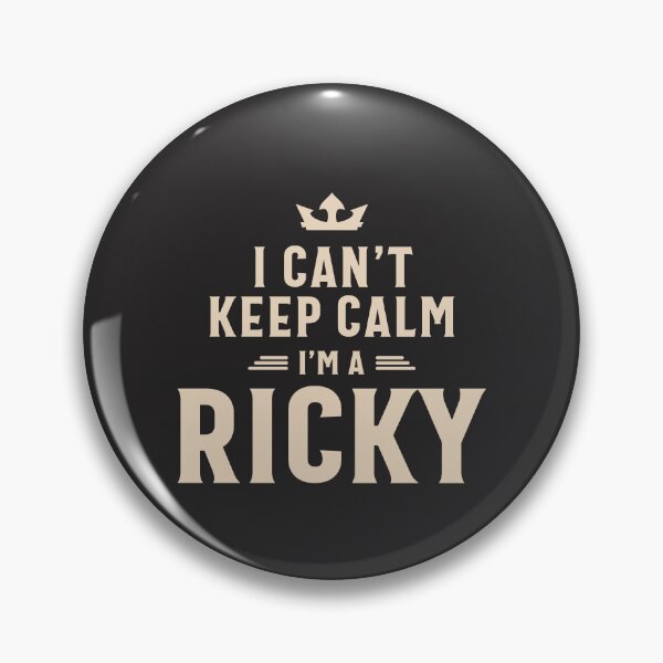 Item preview, No puedo mantener la calma Soy Ricky Nombre personalizado Ricky  designed and sold by cidolopez.