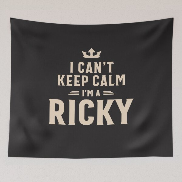 Item preview, I Can't Keep Calm I'm a Ricky Personalized Name Ricky  designed and sold by cidolopez.