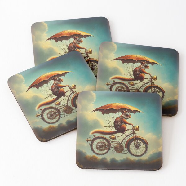 Item preview, Cyberpunk Squirrel Biking Adventure designed and sold by rami cohen.