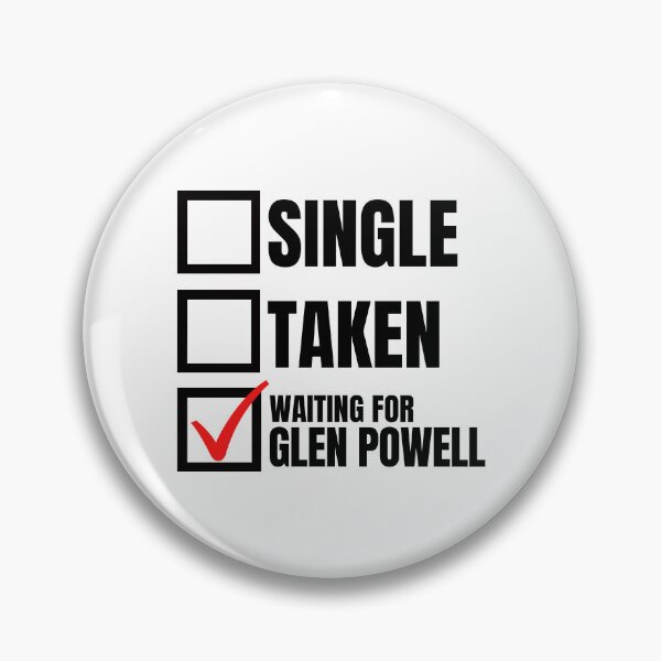 Item preview, Waiting for Glen Powell designed and sold by humnoo.
