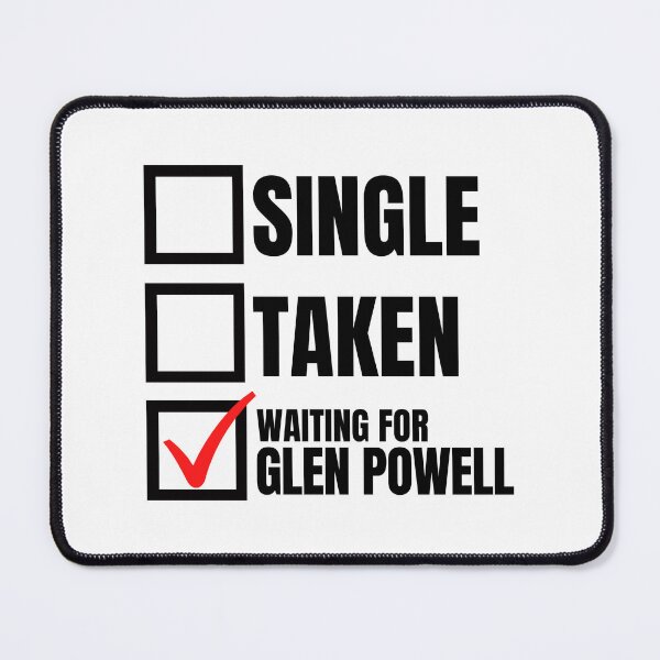 Item preview, Waiting for Glen Powell designed and sold by humnoo.