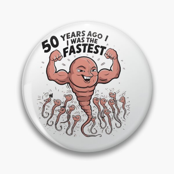 Item preview, Mens 50th Birthday Gag dress 50 Years Ago I Was The Fastest Funny  designed and sold by ShopSmart213.