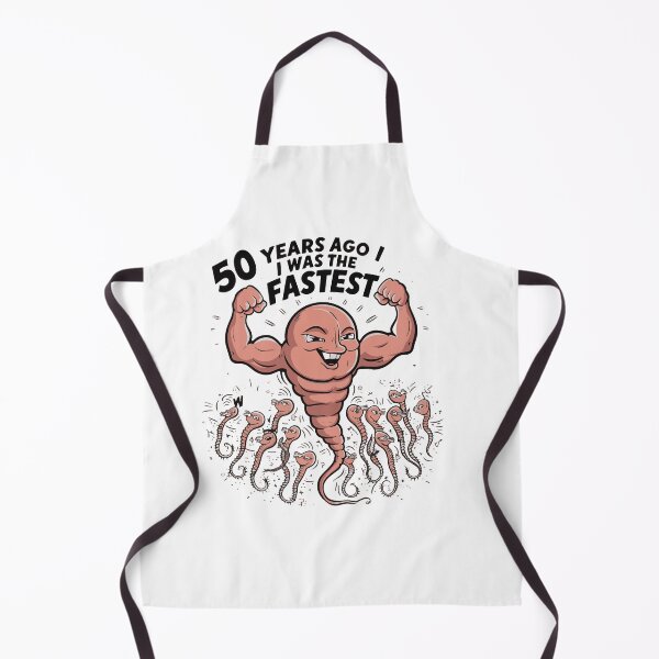 Item preview, Mens 50th Birthday Gag dress 50 Years Ago I Was The Fastest Funny designed and sold by ShopSmart213.