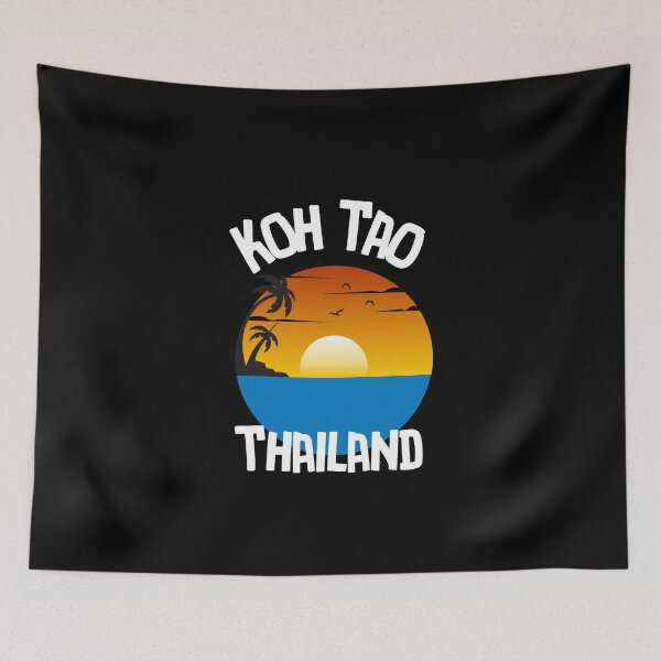 Item preview, Koh Tao Thailand - Sea And Sunset Design designed and sold by RektRepublic.