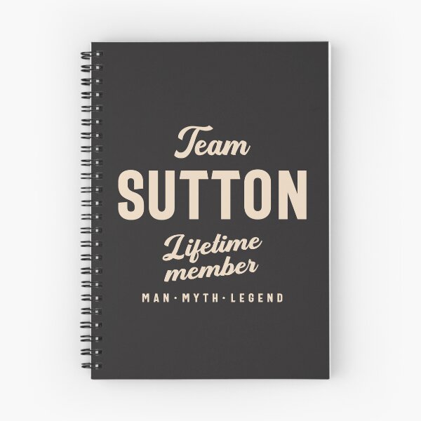 Item preview, Miembro vitalicio del equipo Sutton Nombre personalizado Sutton designed and sold by cidolopez.