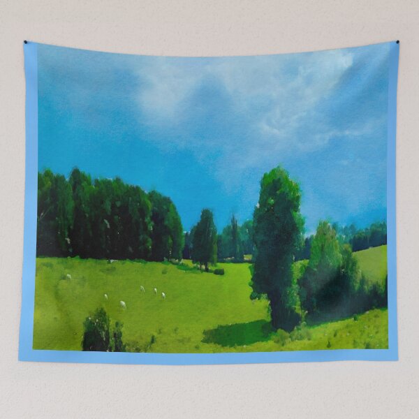 Item preview, Pastoral scene in Normandy, France  designed and sold by ricoflinn.