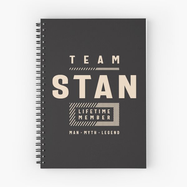Artikelvorschau, Team Stan – lebenslanges Mitglied – personalisierter Name Stan entworfen und verkauft von cidolopez.