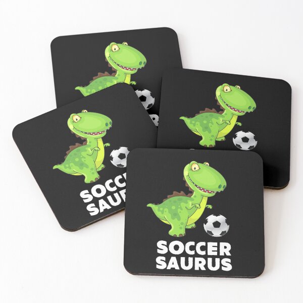 Item preview, Soccersaurus Funny Soccer Dinosaur TRex Kids designed and sold by NUMAcreations.