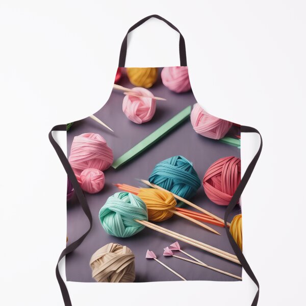 Item preview, Origami Art - Cozy Creations: Knitting Needles and Balls of Wool designed and sold by ArtfulFolds.