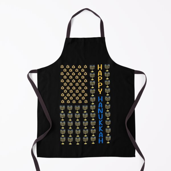 Item preview, Happy HANUKKAH USA Flag Menorahs Jewish Holiday designed and sold by NUMAcreations.