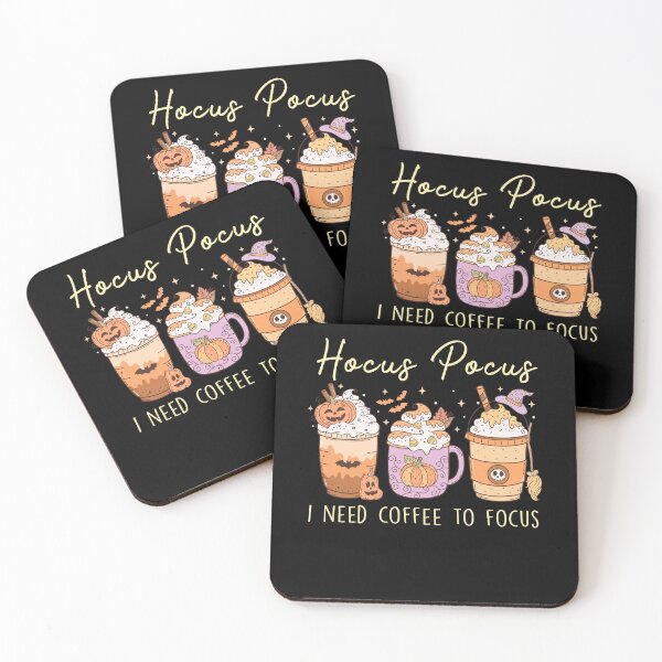 Item preview, Hocus Pocus Need Coffee To Focus Vintage Halloween designed and sold by NUMAcreations.