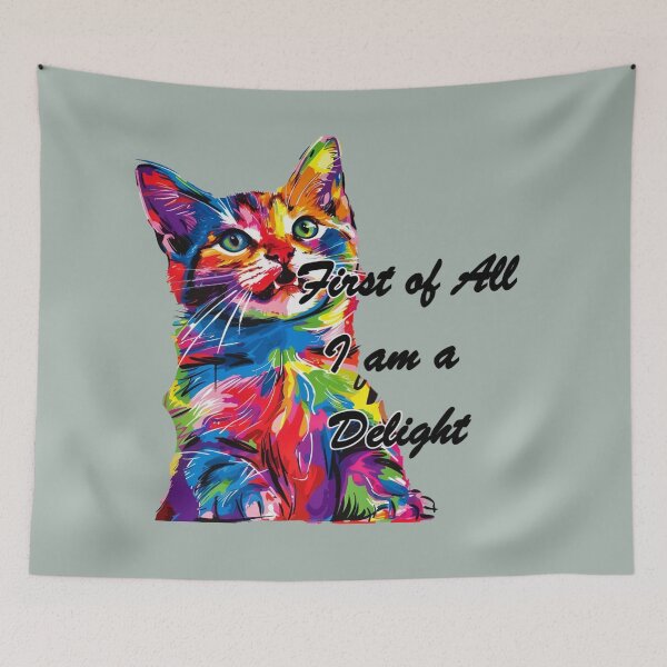 Item preview, FIRST OF ALL I AM A DELIGHT designed and sold by FabulDeco2022.