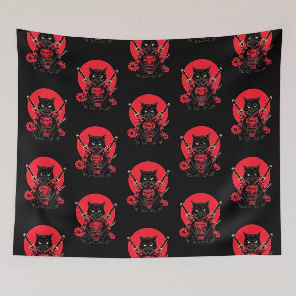 Item preview, Samurai Cat designed and sold by karsad.