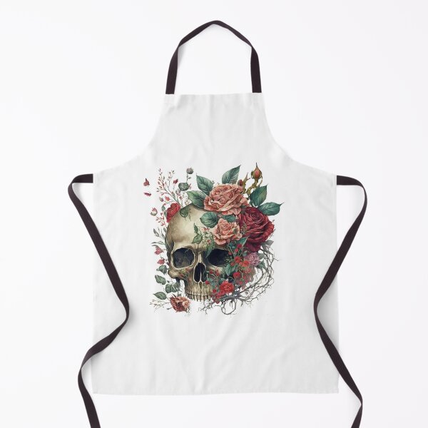 Item preview, Floral Skull designed and sold by GiraffeCreative.