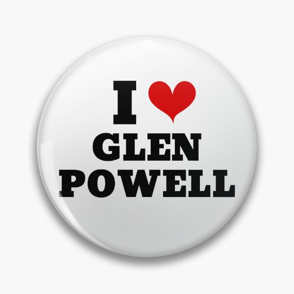 Item preview, I Love Glen Powell designed and sold by humnoo.