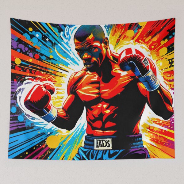 Item preview, Victorious Boxer: Medal-Winning Performance designed and sold by GrizzlyCollective.