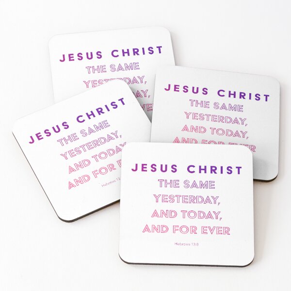 Item preview, Hebrews 13:8 designed and sold by SecretSamaritan.