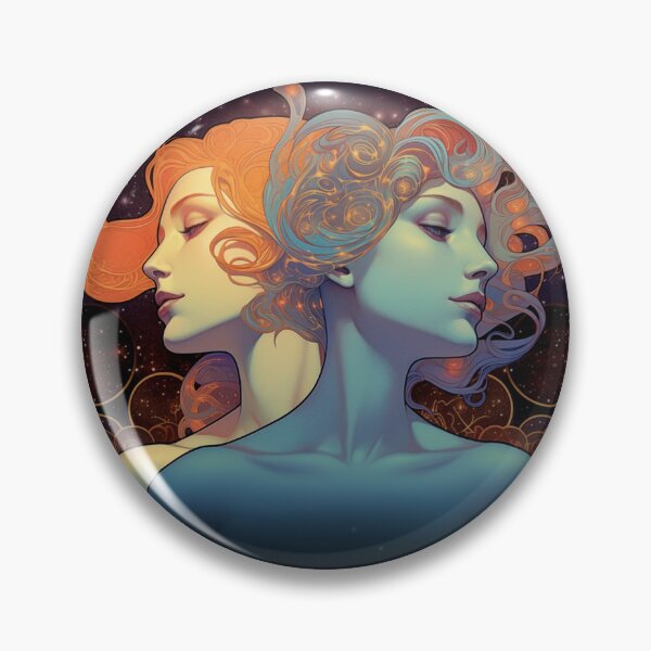 Artikelvorschau, Albireo - Jugendstil, Vintage, Mucha, vergoldetes Zeitalter entworfen und verkauft von AllRealities.
