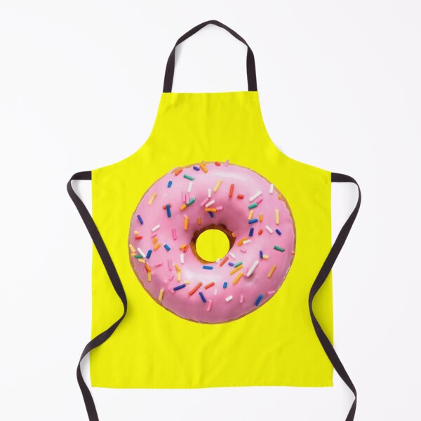 Item preview, PINK DONUT - #FFFF00 designed and sold by Marlon Oseguera.