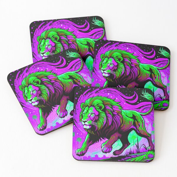 Item preview, King of the Jungle: Lion on the Hunt designed and sold by GrizzlyCollective.