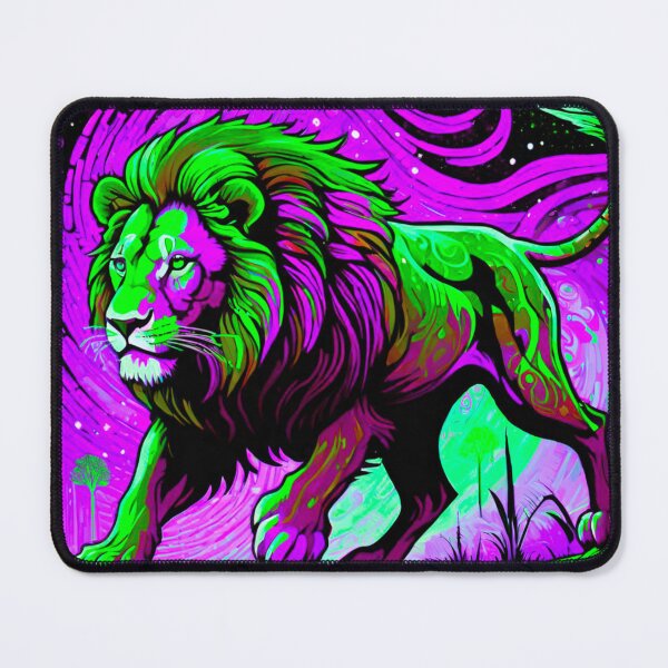 Item preview, King of the Jungle: Lion on the Hunt designed and sold by GrizzlyCollective.