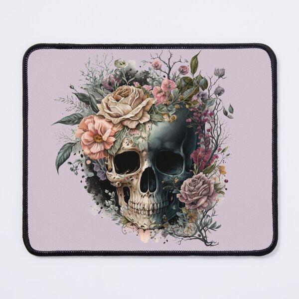 Item preview, Floral Skull designed and sold by GiraffeCreative.