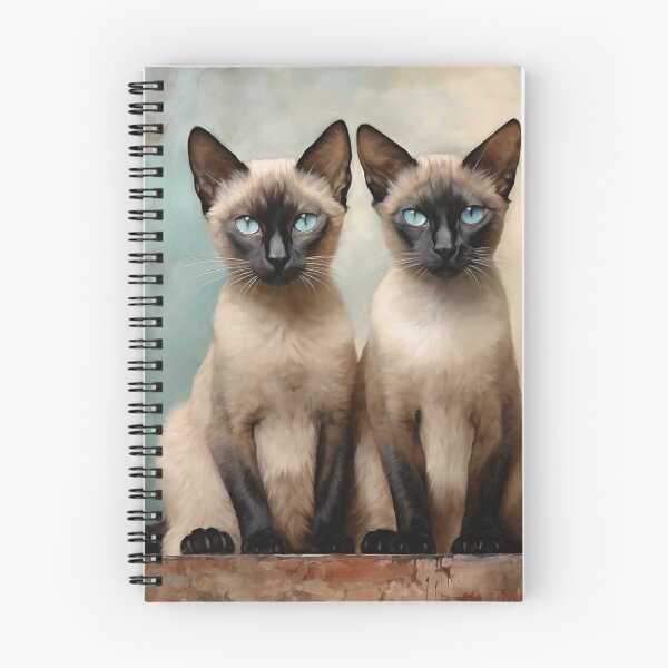 Item preview, Three Siamese cats designed and sold by PetsArt.