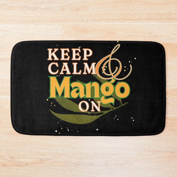 Item preview, Keep Calm Mango On Food Pun designed and sold by Life Is Beautiful.