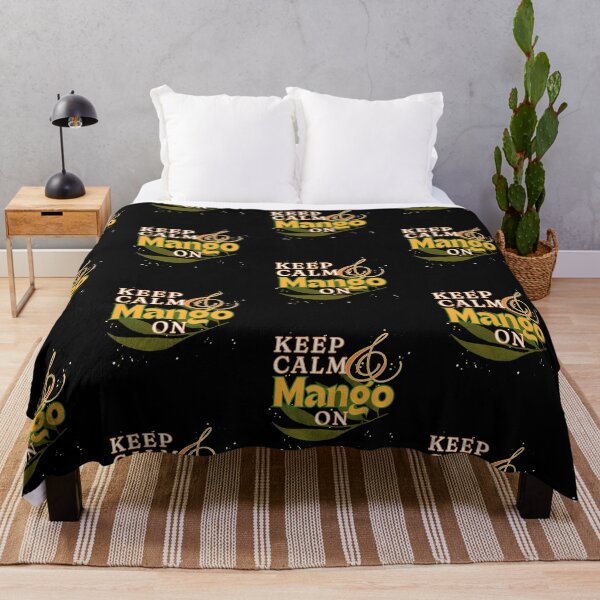 Item preview, Keep Calm Mango On Food Pun designed and sold by Life Is Beautiful.