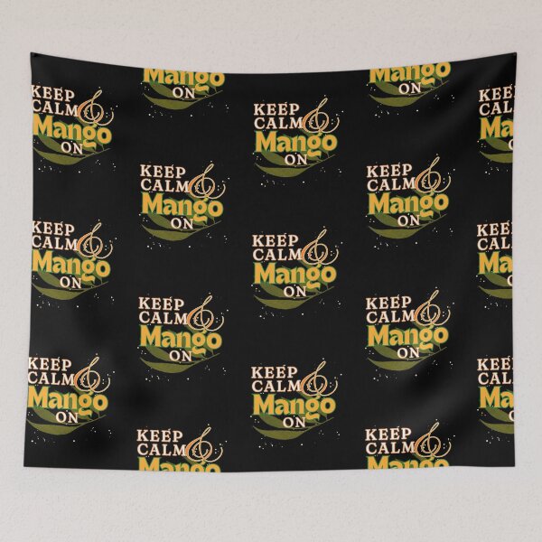 Item preview, Keep Calm Mango On Food Pun designed and sold by Life Is Beautiful.