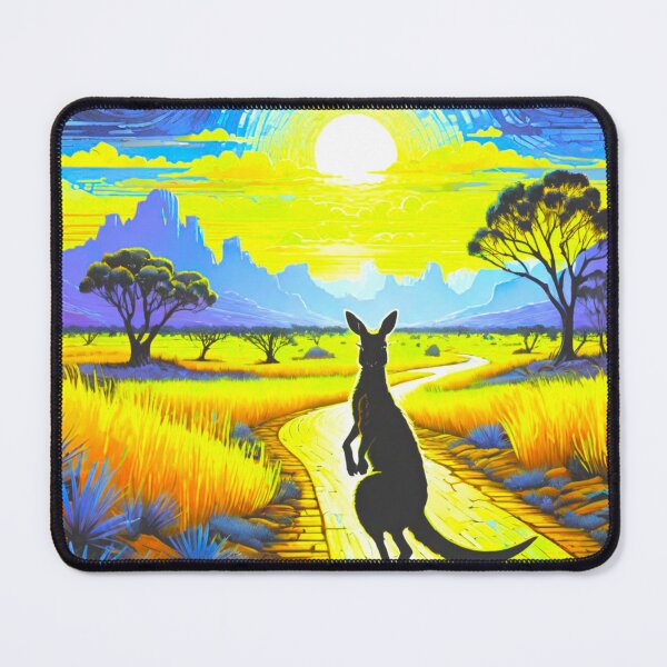Item preview, Kangaroo Hopping Through the Outback designed and sold by GrizzlyCollective.