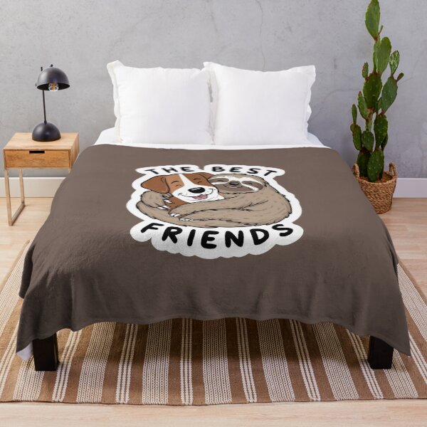 Item preview, Cute Sloth and Dog Friendship for Best Friends designed and sold by Laugh-Lines.