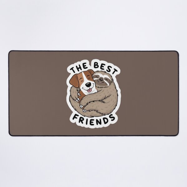 Item preview, Cute Sloth and Dog Friendship for Best Friends designed and sold by Laugh-Lines.