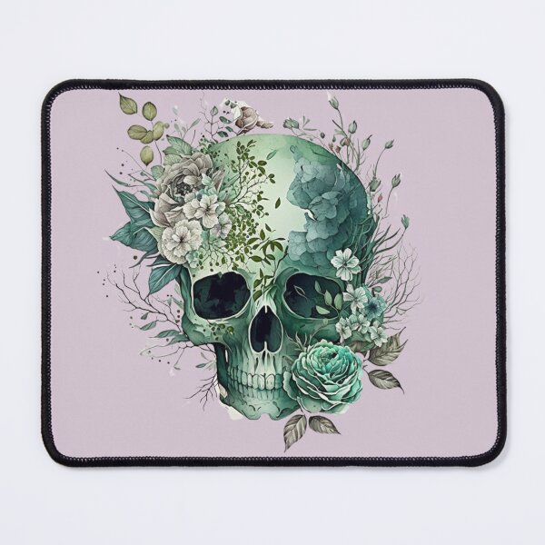 Item preview, Floral Skull designed and sold by GiraffeCreative.
