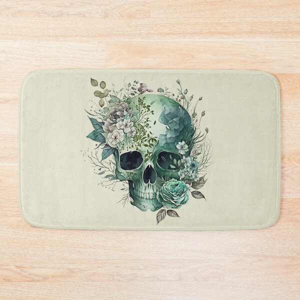 Item preview, Floral Skull designed and sold by GiraffeCreative.