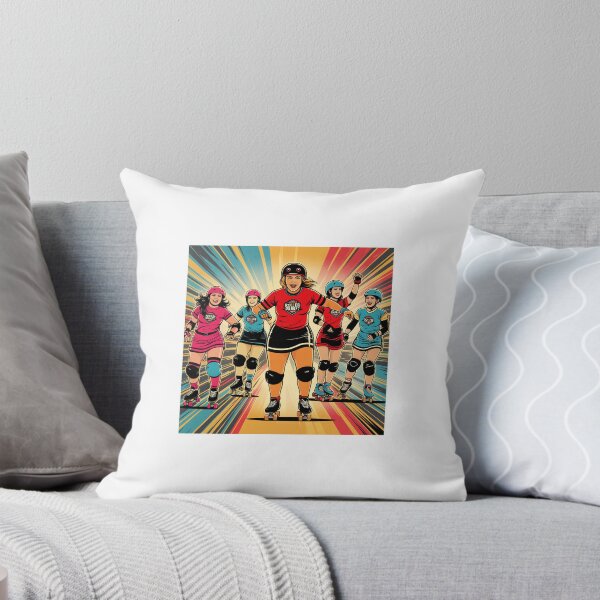 Item preview, Camiseta Retro Roller Derby 2 designed and sold by NineOh.